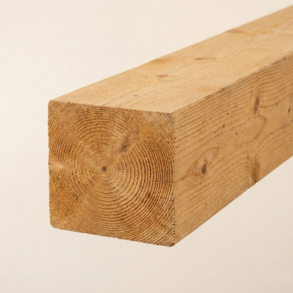 6" x 6" British Sawn Cedar Posts