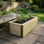 95mm x 60mm Scandinavian Redwood Planed Square Edge Timber