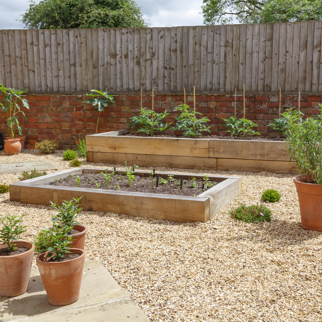 Oak 2.4m 100mm x 200mm Sleepers