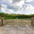 Salcombe Scandinavian Redwood Mortise & Tenon Gates (Pair)