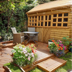 Treated Redwood Loglap 119mm x 21mm Cladding