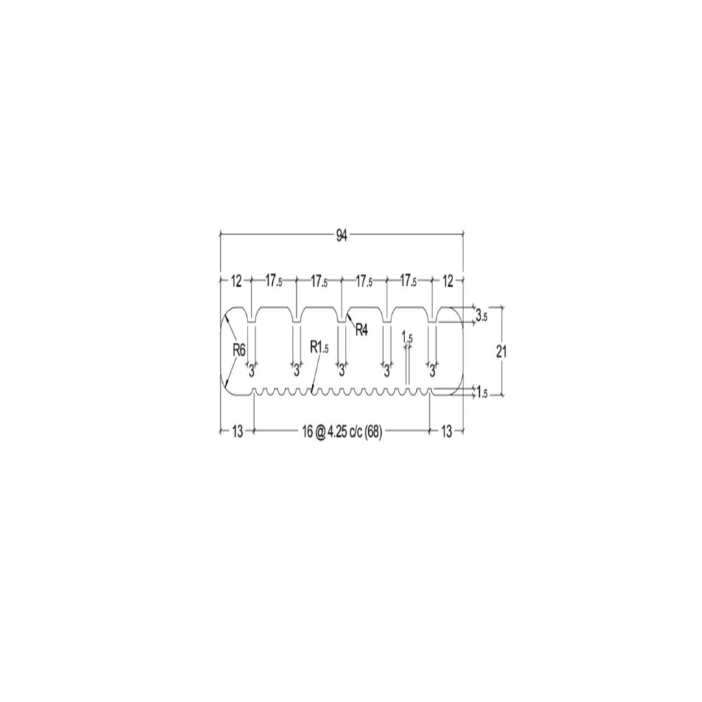 Scandinavian Redwood Standard Decking Boards