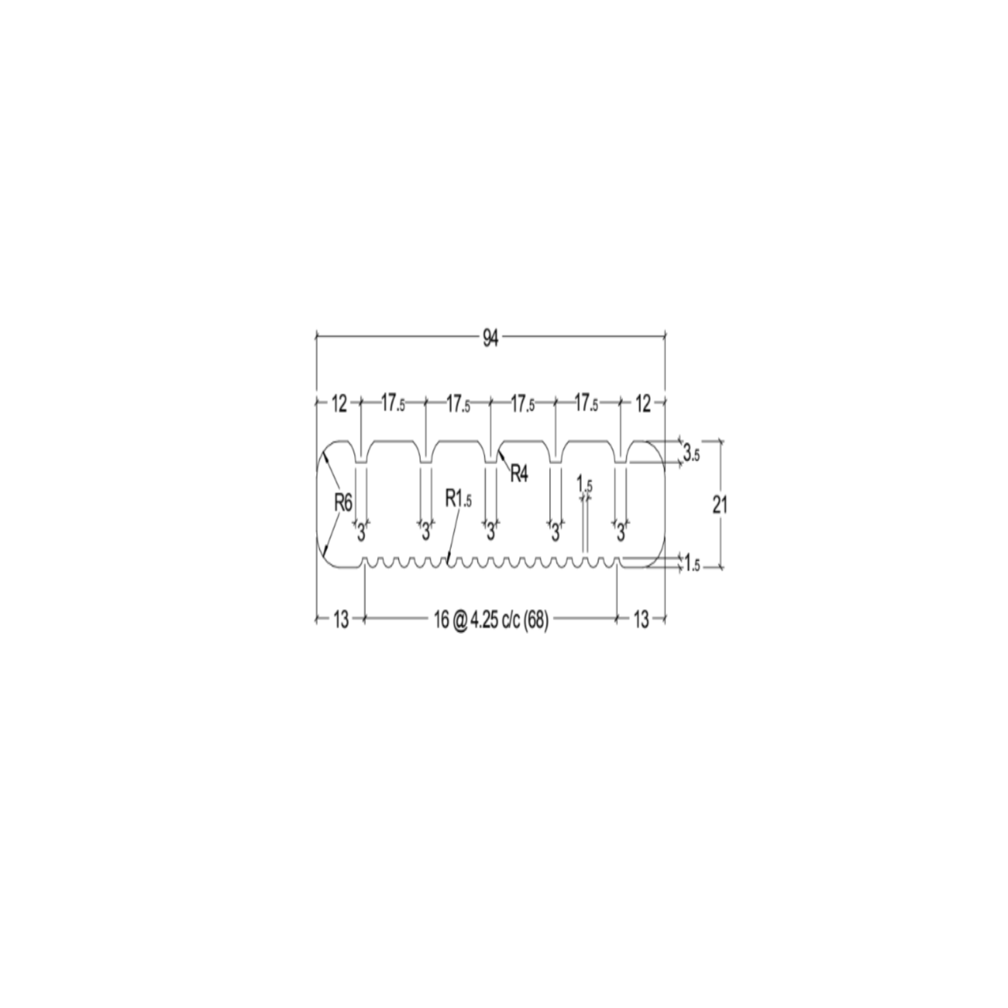 Scandinavian Redwood Standard Decking Boards