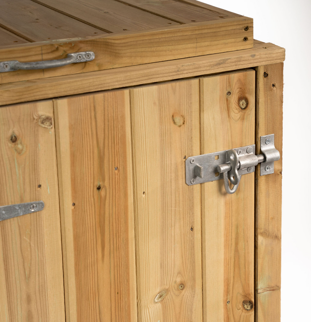 Timber Bin & Recycling Box Store (Fully Assembled)