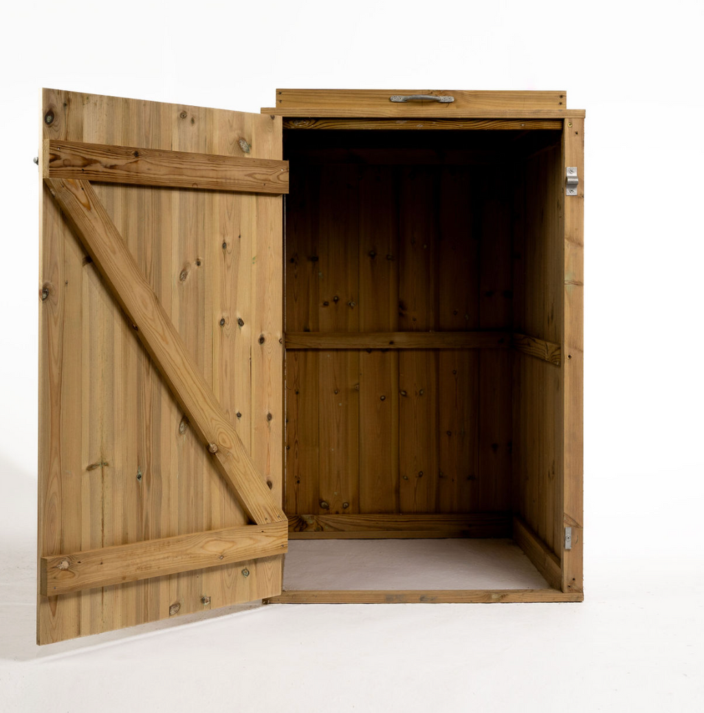 Timber Bin & Recycling Box Store (Fully Assembled)