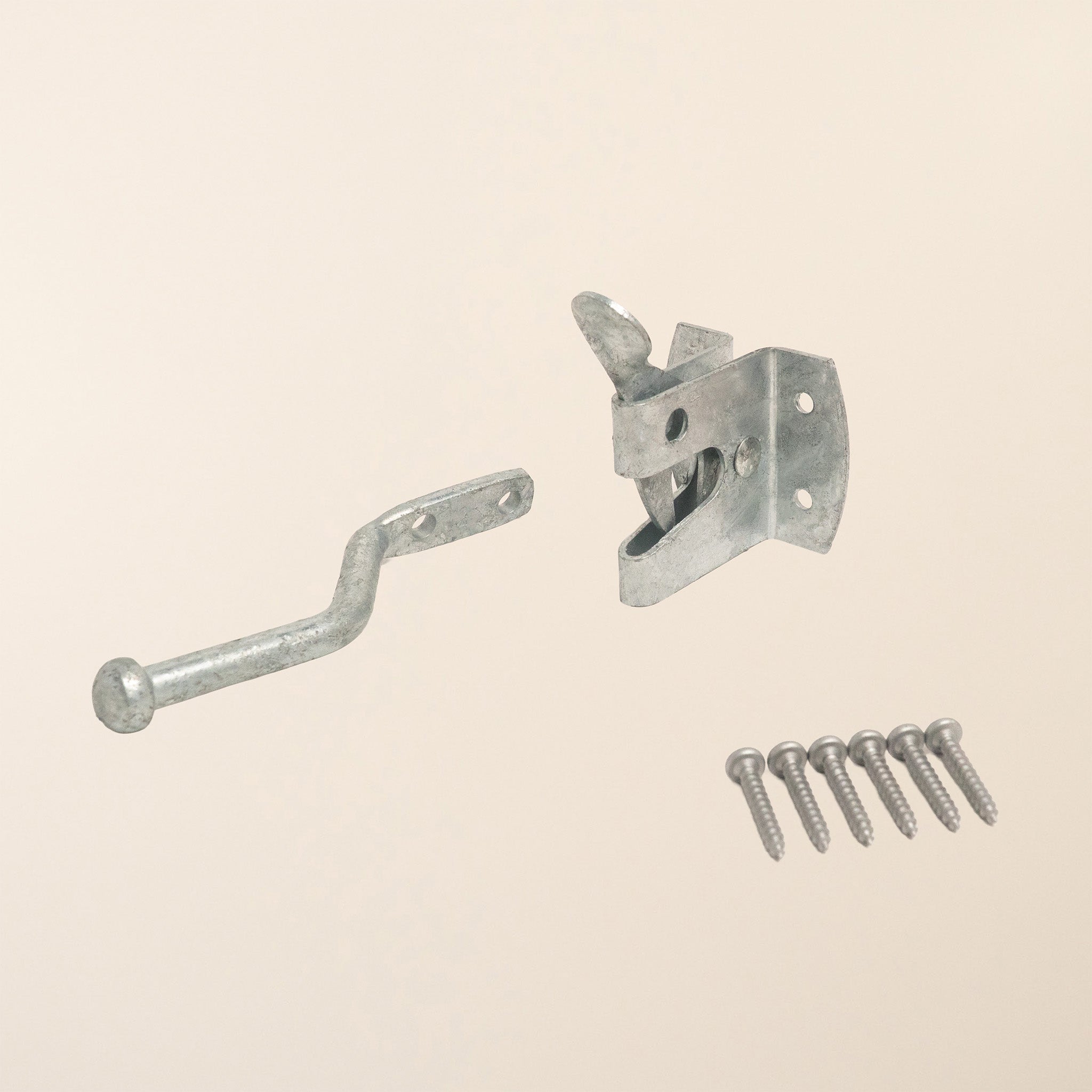 Galvanised Steel Auto Latch Self Locking Gate Catch