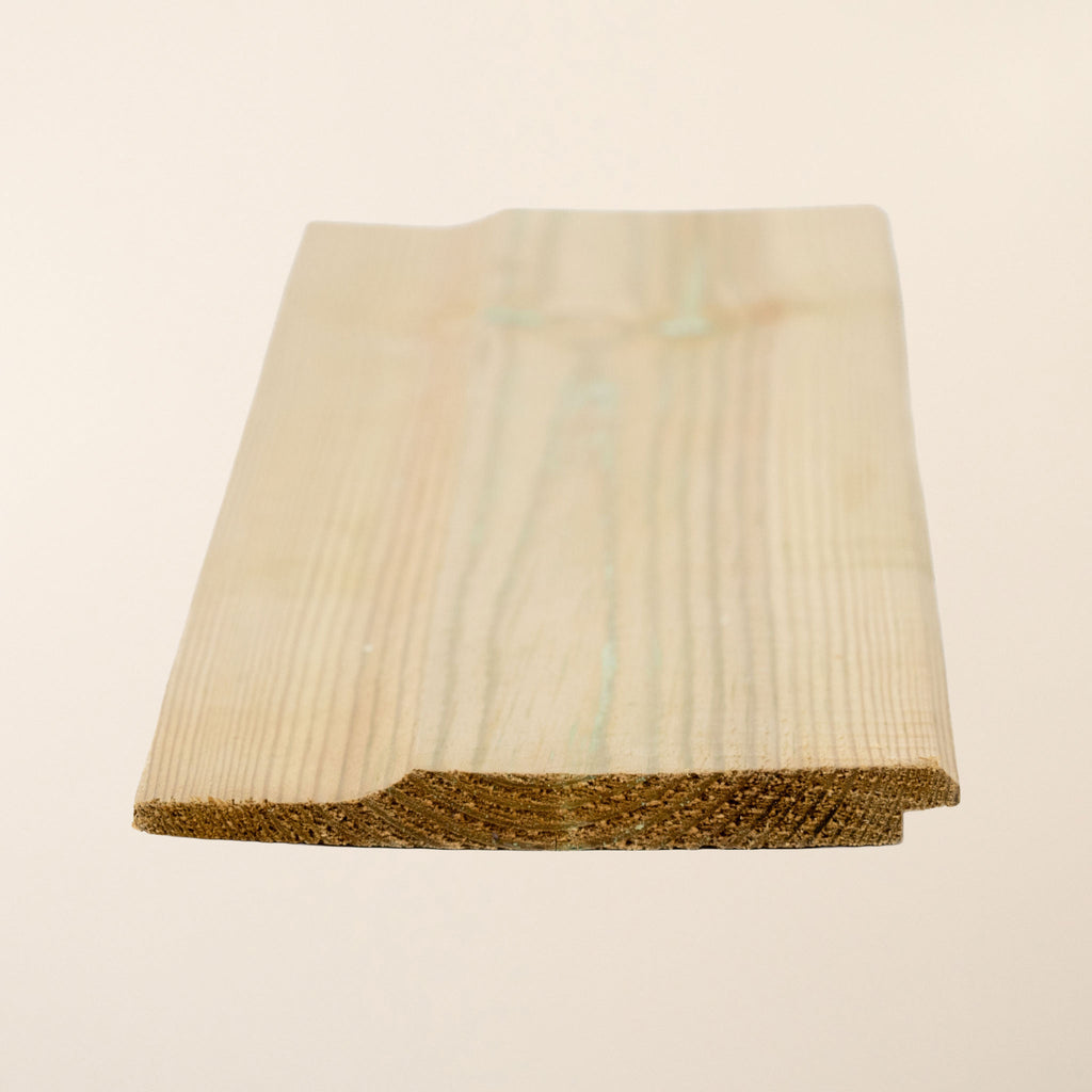 Treated Redwood Shiplap 119mm x 12mm Cladding