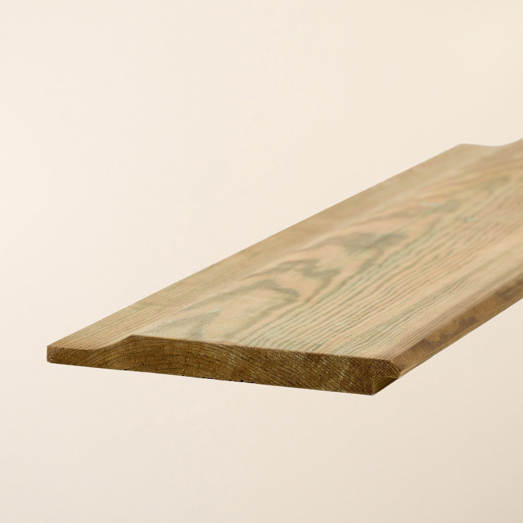 Treated Redwood Shiplap 150mm x 15mm Cladding