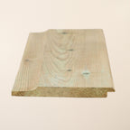 Treated Redwood Shiplap 150mm x 15mm Cladding