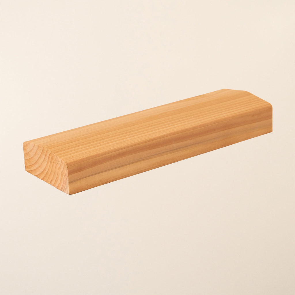 Cedar Slatted Fence Panel Capping