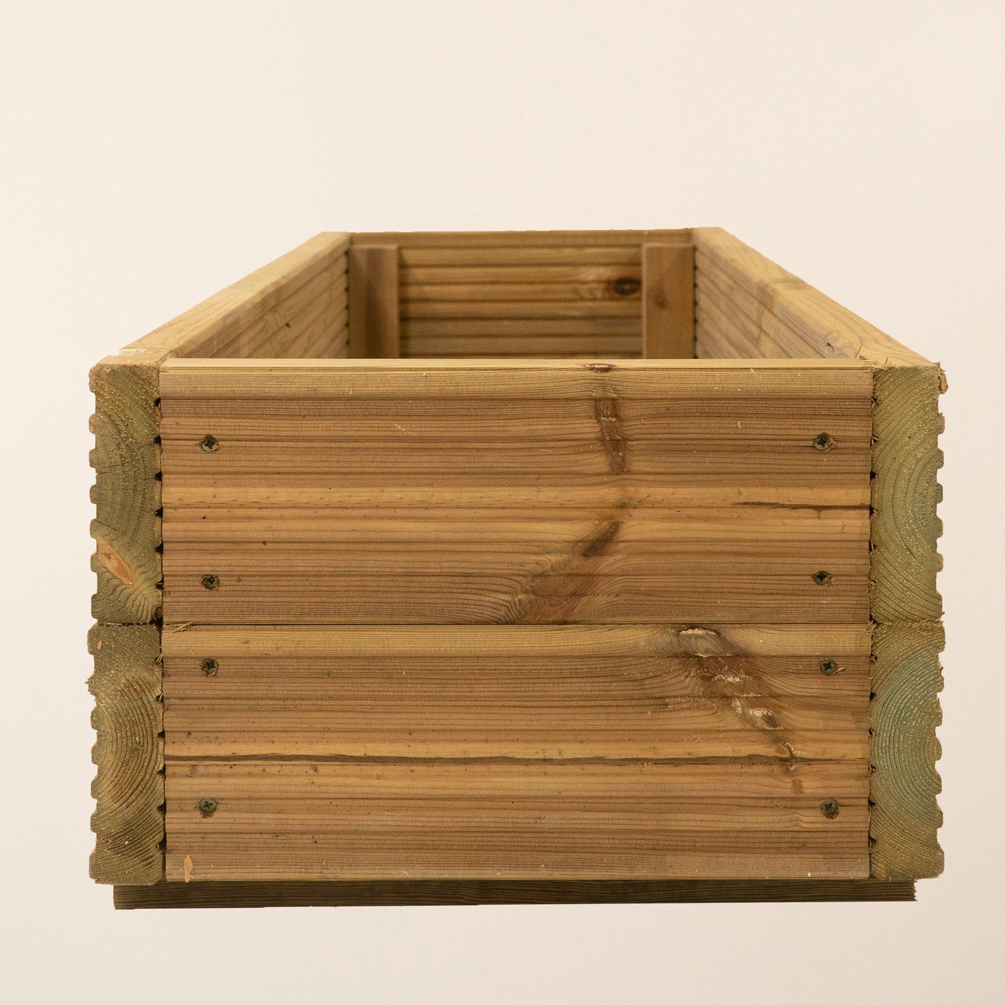 Scandinavian Redwood Standard Planter with Trellis