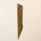 Round Top Pressure Treated Picket Side Gate (0.9m)