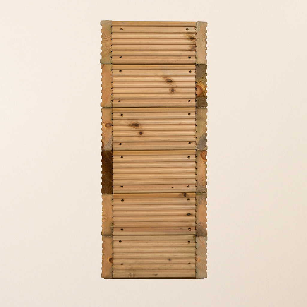 Scandinavian Redwood Tall Restaurant Planter