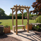 Ruby Ready Softwood Arbour