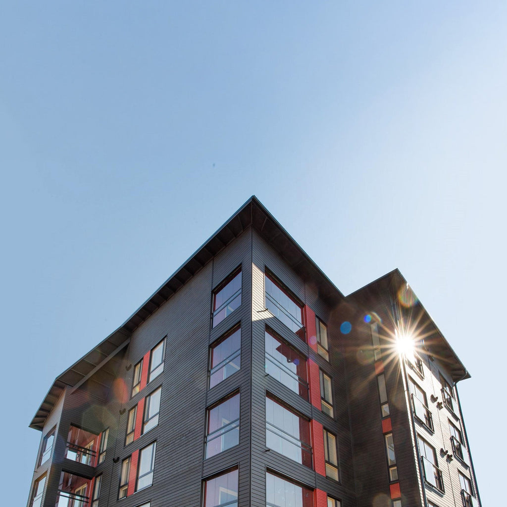 Wooden Shadow Gap Black Cladding