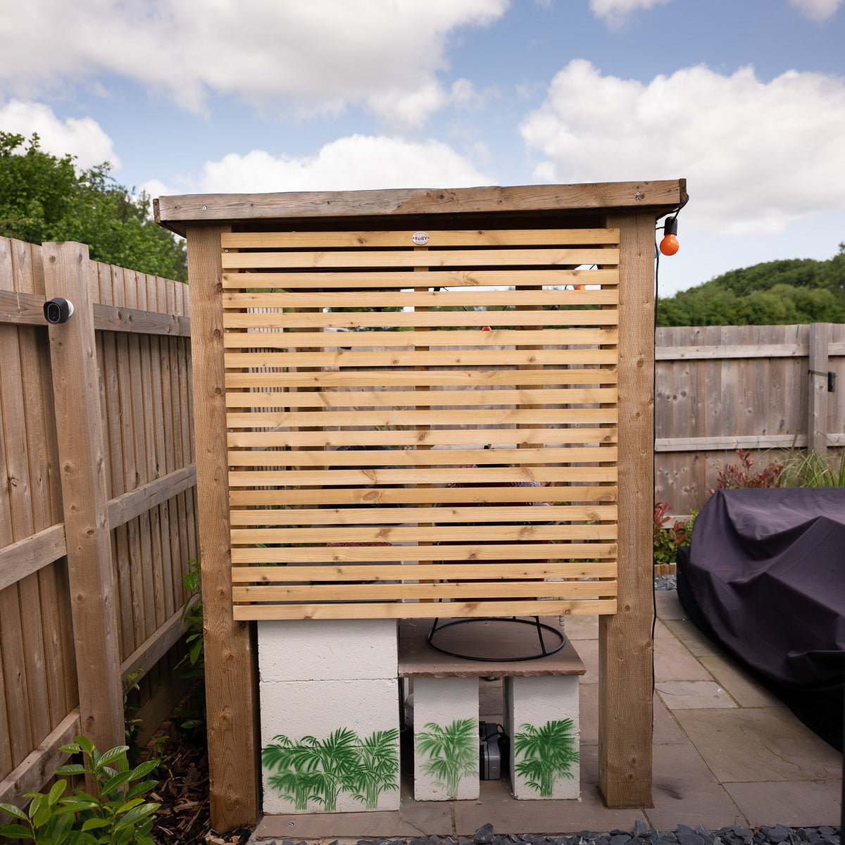 Treated PSE Slatted Panel