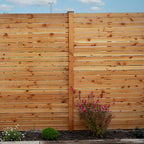 Cedar / Larch Slatted Fence Panels (6mm Spacings)