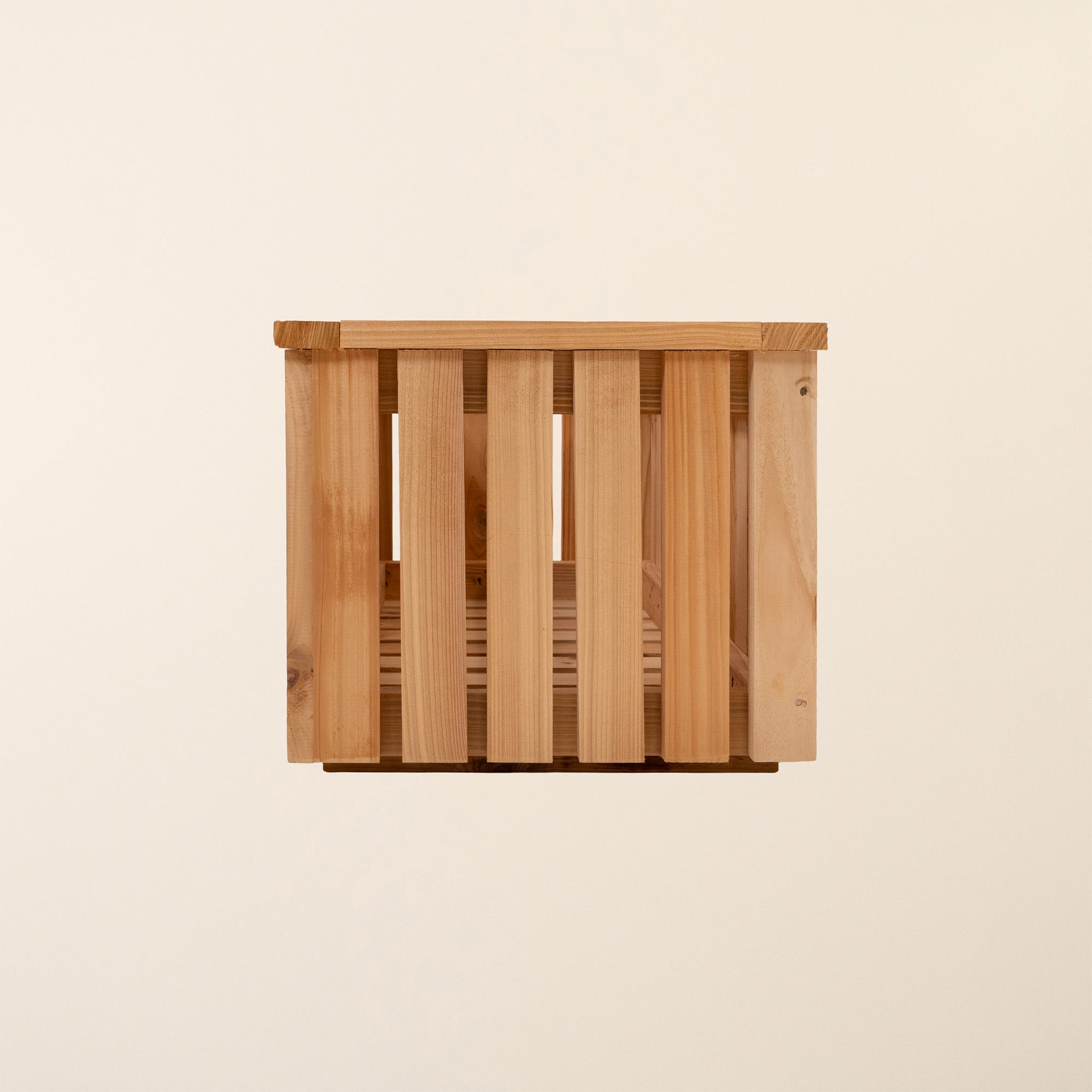 Ruby Ready Larch Slatted Planter