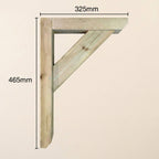 Straight Brace Timber Gallow Bracket