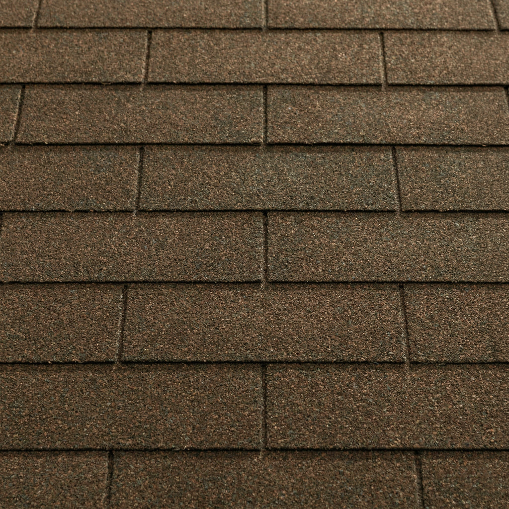Lean-To Katepal Brown Shingle Roof Wooden Gazebo