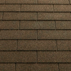 Lean-To Katepal Brown Shingle Roof Wooden Gazebo