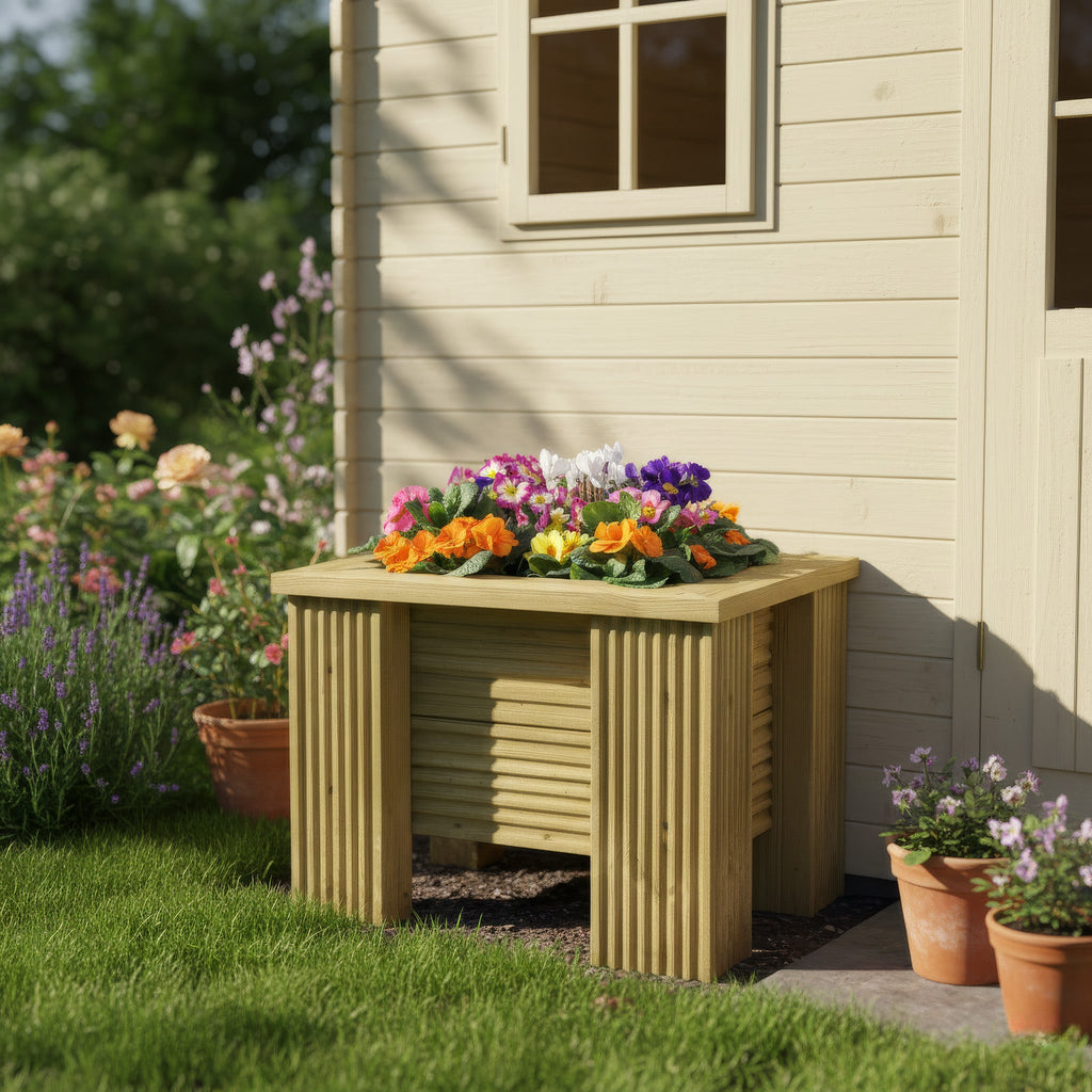 Premium Square Wooden Garden Planter