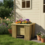 Premium Square Wooden Garden Planter