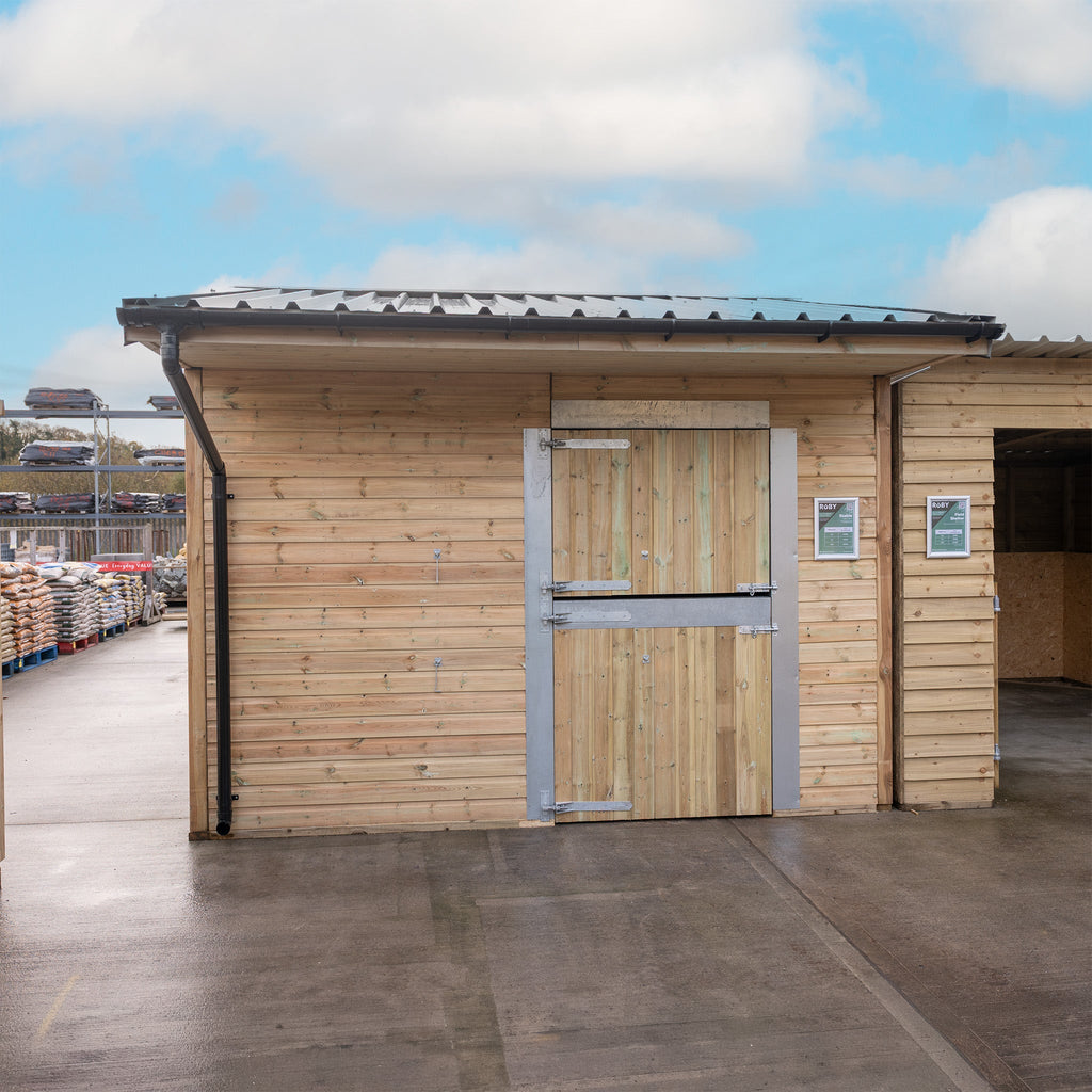 Shiplap Cladding Wooden Stable Block