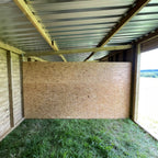 Corrugated Roof Wooden Stable (3.6m Wide)
