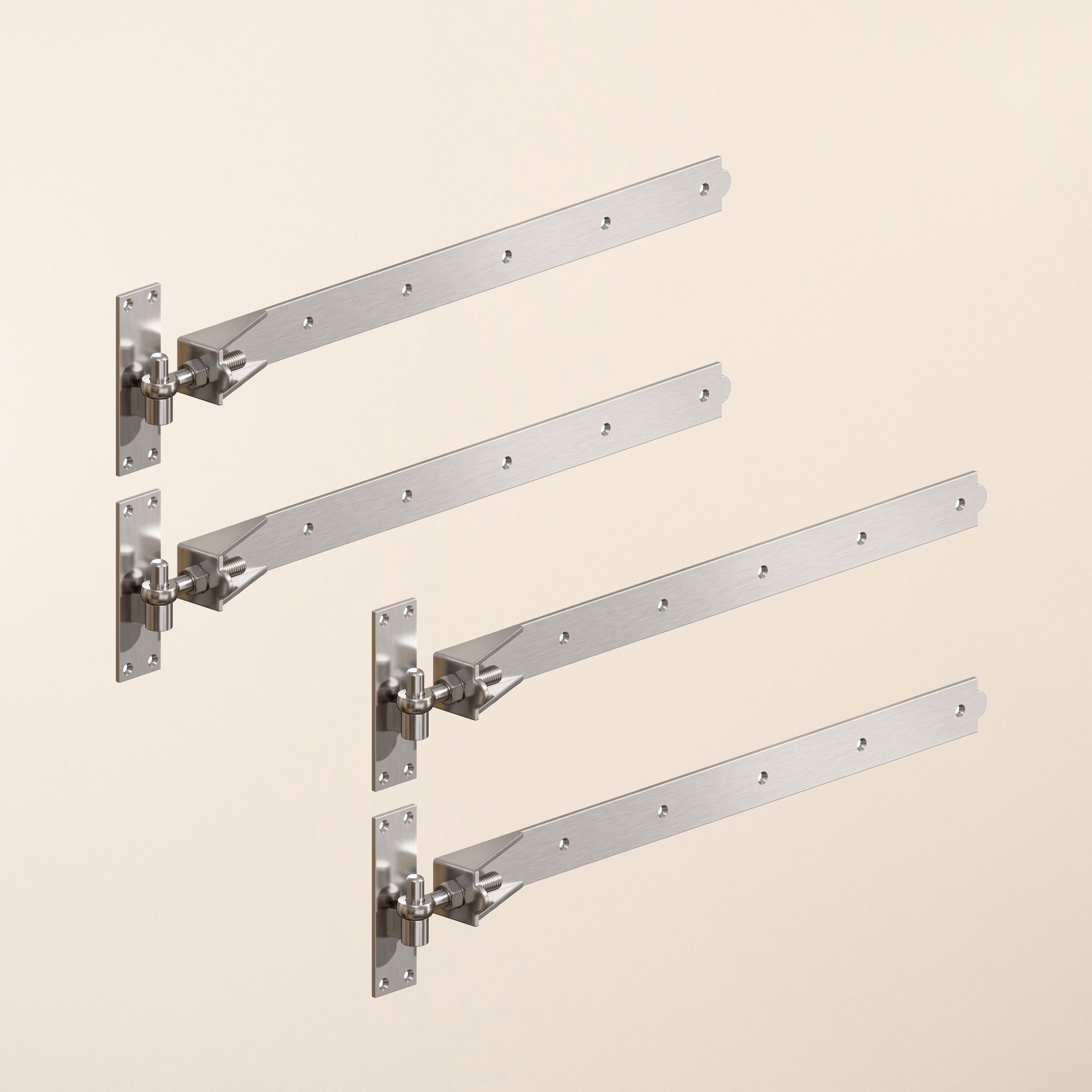 Stainless Steel Adjustable Bands and Hooks (2 x 24")