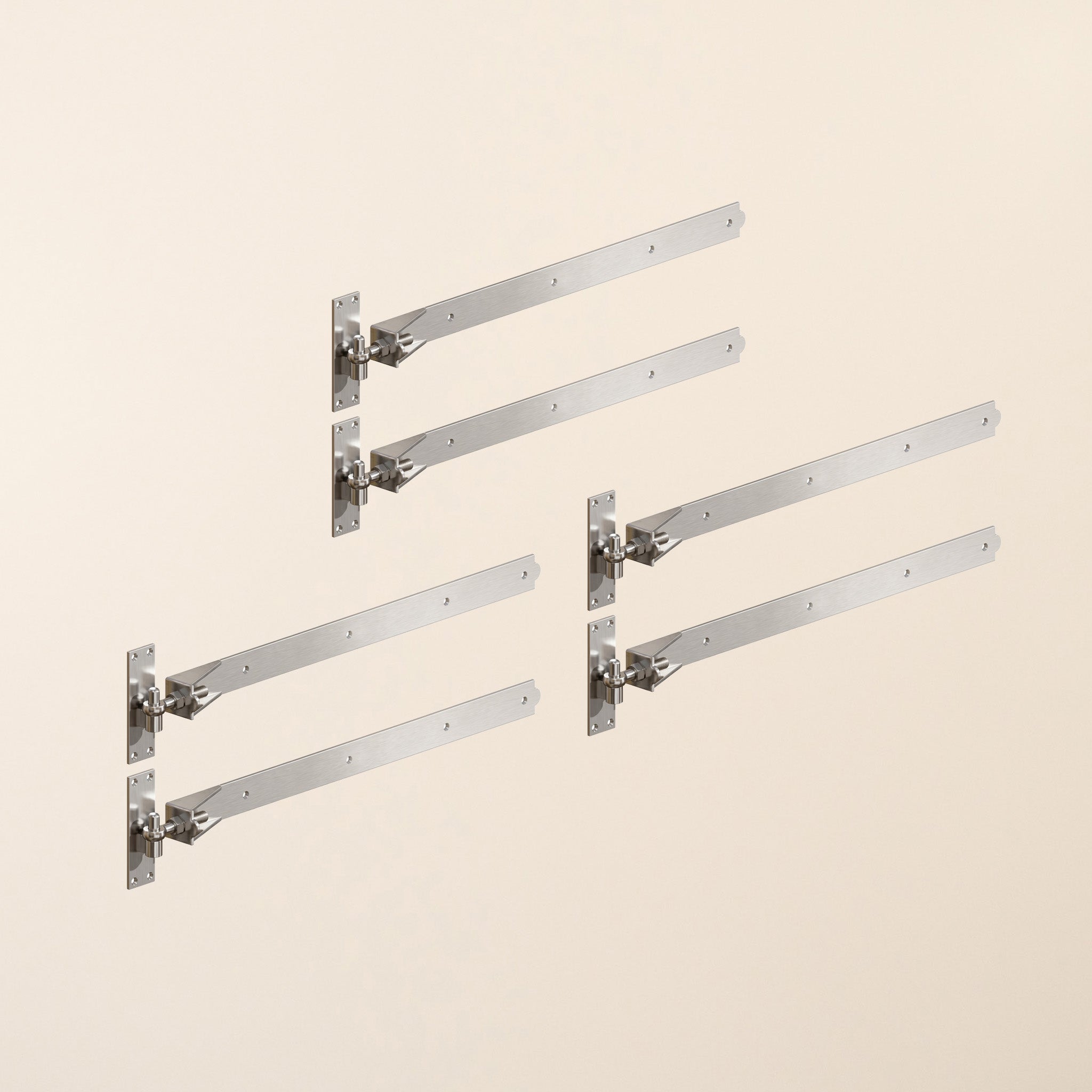 Stainless Steel Adjustable Bands and Hooks (3 x 30")