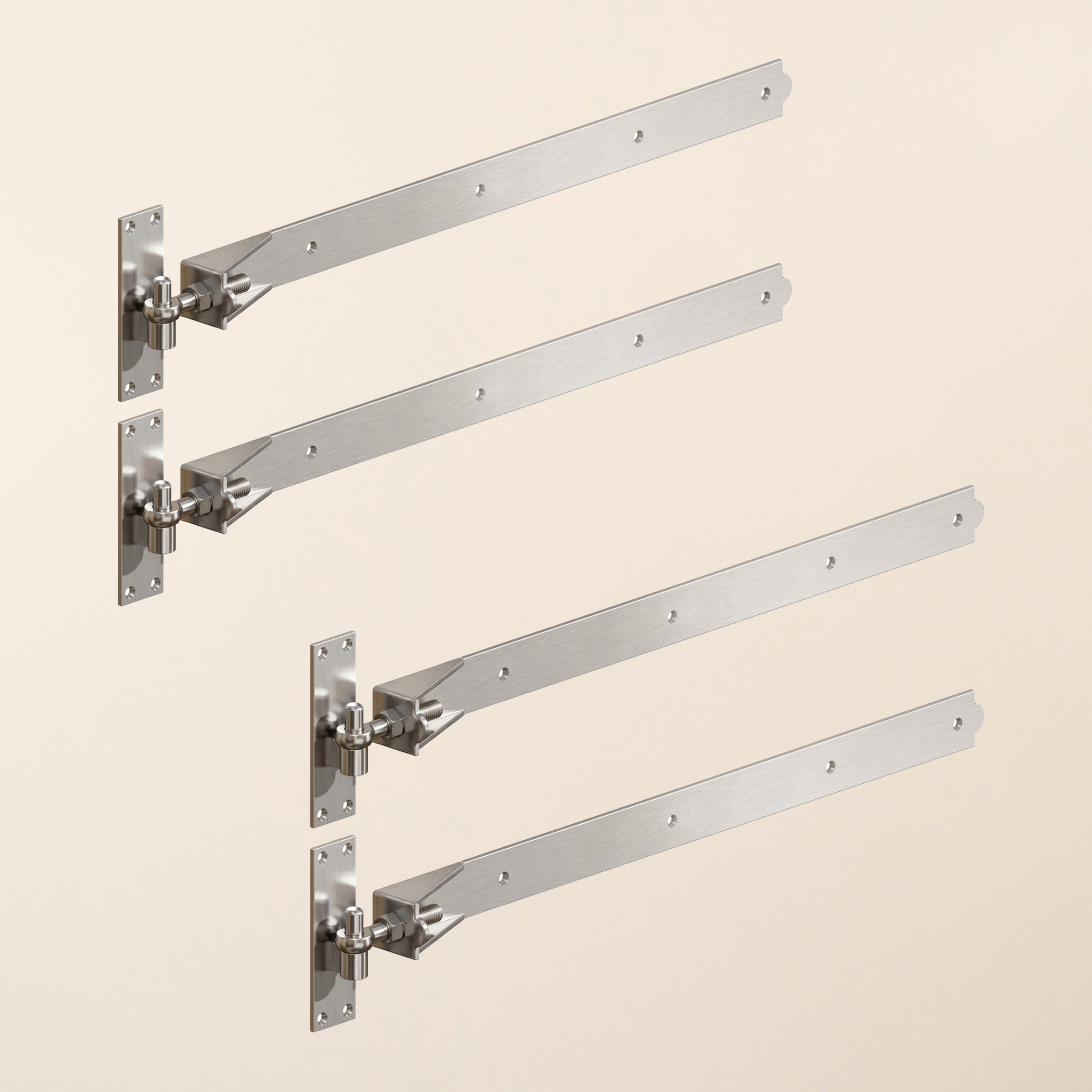 Stainless Steel Adjustable Bands and Hooks (2 x 48")