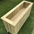 Scandinavian Redwood Tongue & Groove Planter