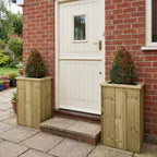 Scandinavian Redwood Premium Tall Garden Planter