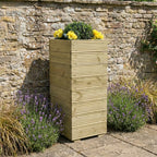 Scandinavian Redwood Tall Decking Planter (Extra Large)