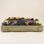 Scandinavian Redwood 2 Tier Planter