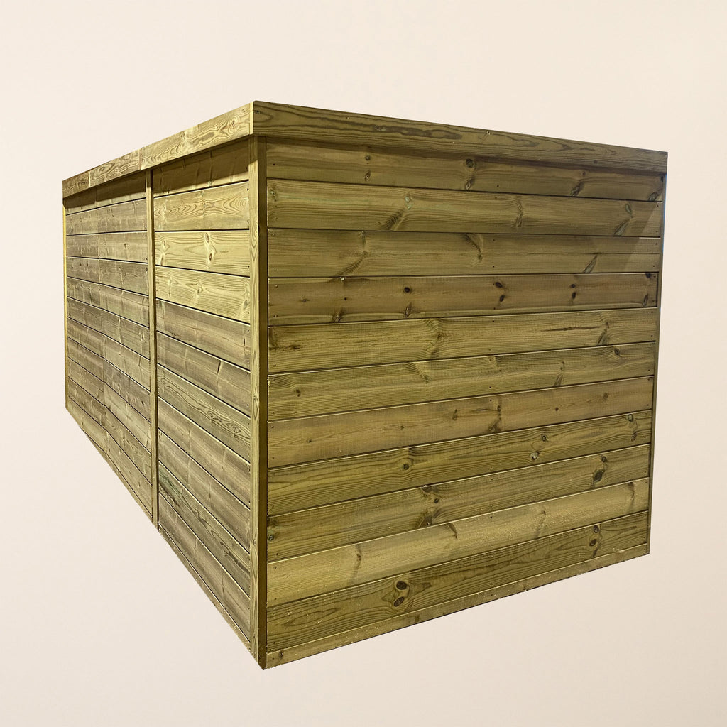 Scandinavian Redwood Dog Kennel