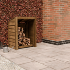 Timber Featheredge Log Store (Fully Assembled)