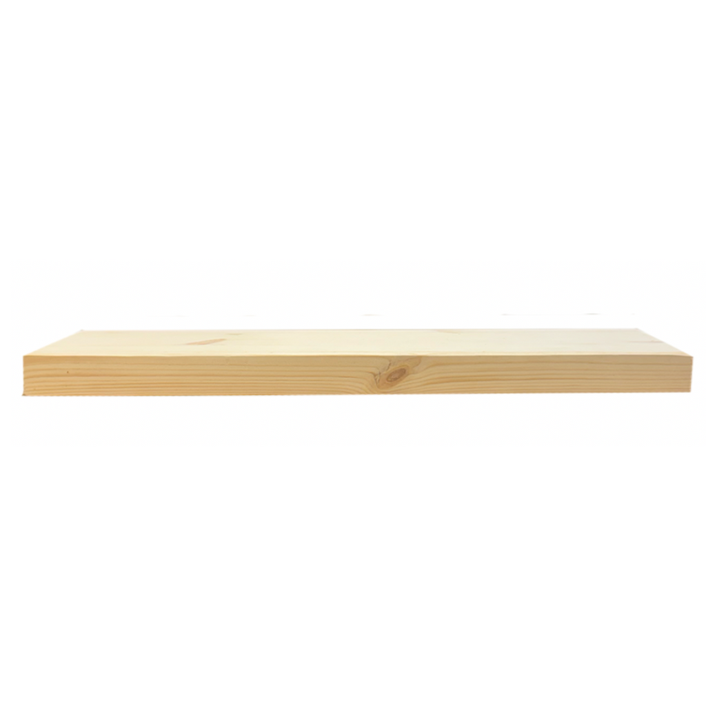 Bespoke Solid Wooden Floating Shelf (150mm Depth x 40mm Thickness)