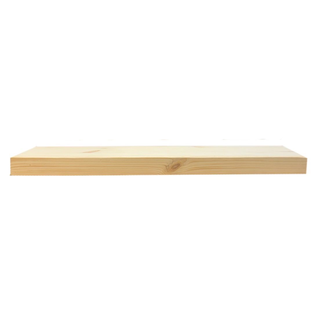 Bespoke Solid Wooden Floating Shelf (150mm Depth x 40mm Thickness)