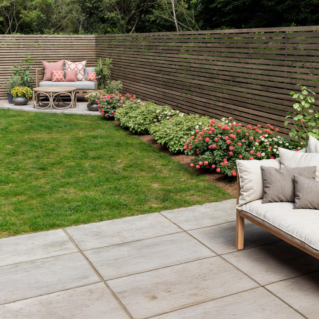 Scandinavian Redwood Rough Sawn Slatted Panel