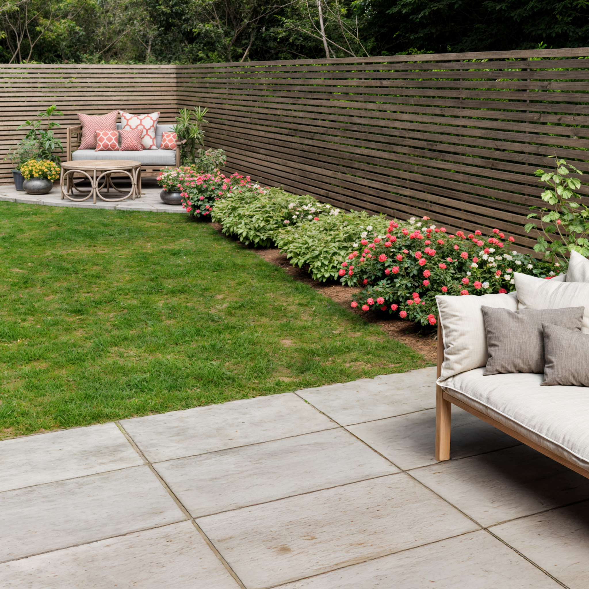 Scandinavian Redwood Rough Sawn Slatted Panel