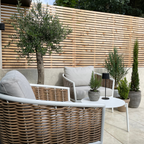 Cedar / Larch Slatted Fence Panels (Horizontal)