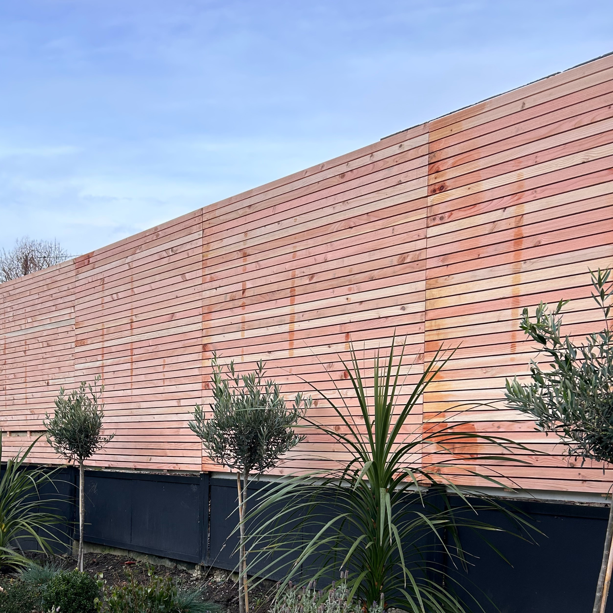 Cedar / Larch Slatted Fence Panels (Horizontal)