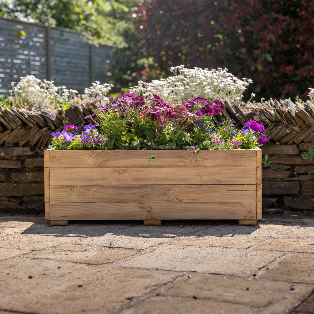 Ruby Ready Planed Scandinavian Redwood Planter