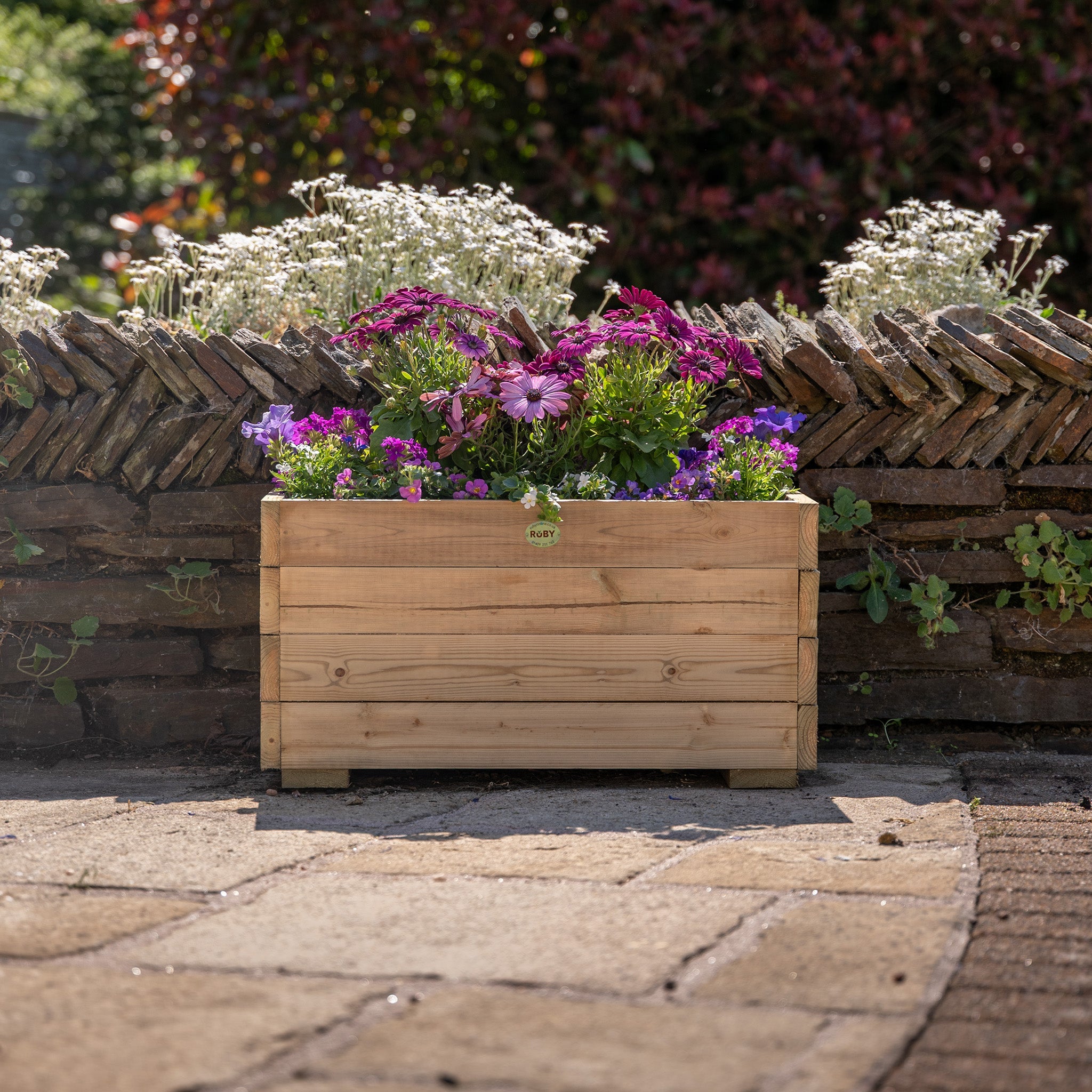 Ruby Ready Planed Scandinavian Redwood Planter