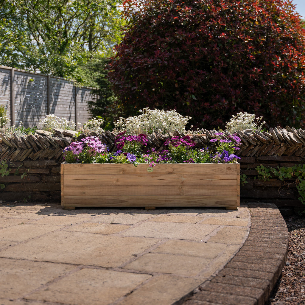 Ruby Ready Planed Scandinavian Redwood Planter