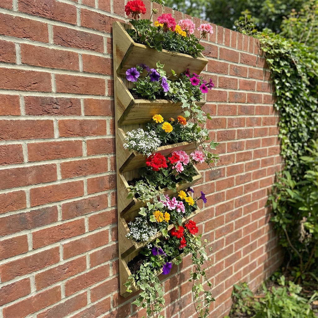 Softwood Wall Planter