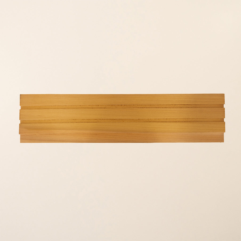 Western Red Canadian Cedar Slatted Shadow Gap 145mm x 18mm Cladding