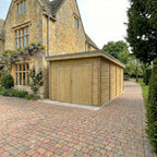 Oak EPDM Roof Garage